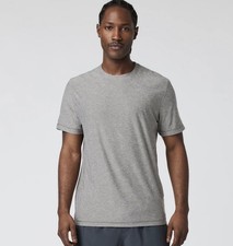 Vuori Shirt Mens Large Gray Strato Tech Lightweight Performance Crewneck V126