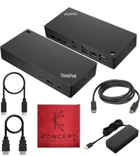 Lenovo ThinkPad Docking Station Dual 2 Monitor Display 90W Charge Hub 40AY0090US