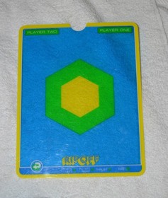 RIP OFF (1982 Vectrex) Cartridge, Overlay, Manual