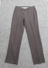 LRL Ralph Lauren Wool Pants Mens 38x32 Brown Flat Front Dress business Trousers
