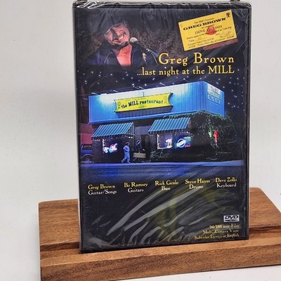New Sealed Greg Brown Last Night At The Mill DVD Bo Ramsey Dave Olive Mega Rare