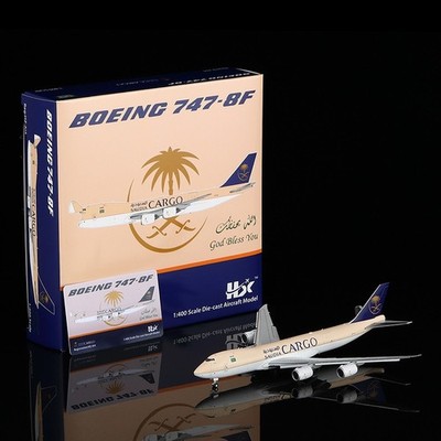 HX Models 1:400 Saudi Arabian Cargo HZ-AI4 Boeing 747-8F ''FD'' Modellflugzeug