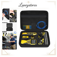 Cable Tester Case for Klein VDV501-851/VDV526-200 - Durable, All Black Design