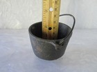VINTAGE CANADA FORGE CAST IRON MINIATURE 2.5” CAULDRON POT GREAT FOR GI JOE CAMP — photo 4