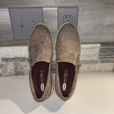 Dr. Scholl's No Chill Women's Slip-on Sneaker Brown  Willow Comfort Shoe Size 10