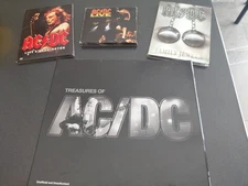 AC/DC collection.  Book and cd collection