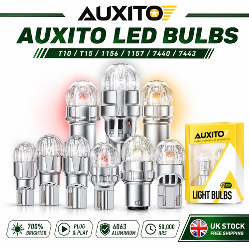 AUXITO 2x Plug Play LED Bulbs T10 T15 1156 1157 7440 7443 5050 SMD ...