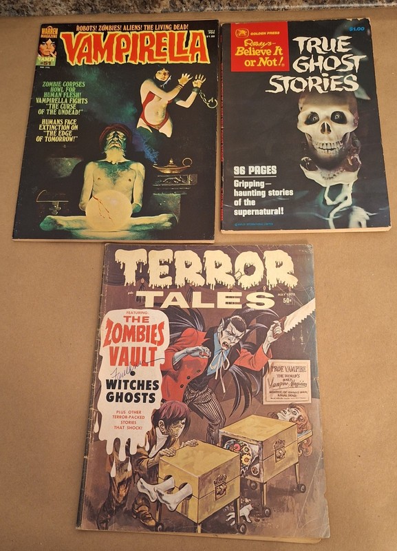 Terror Tales (May 1970) Vampirella #51 - Ripley's - True Ghost Stories