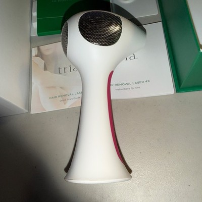 Tria Beauty Hair Removal Laser 4X Device White Pink, Tria Beauty