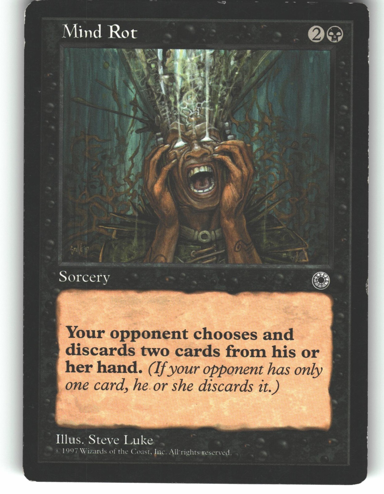 Mind Rot 83 Common Starter 1999 Magic: The Gathering Lightly Played