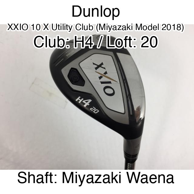 ダンロップ XXIO(2018) Miyazaki Model 10.5° ドライバー DR