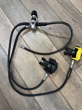 Aqua Lung Titan Regulator Set   First  Second Stages w/ Braided Hoses