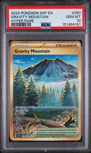 Gravity Mountain graded PSA 10 for sale on eBay