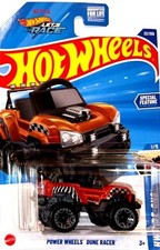 Hot Wheels Power Wheels Dune Racer HW Ride-Ons 1:64 Diecast Orange Black