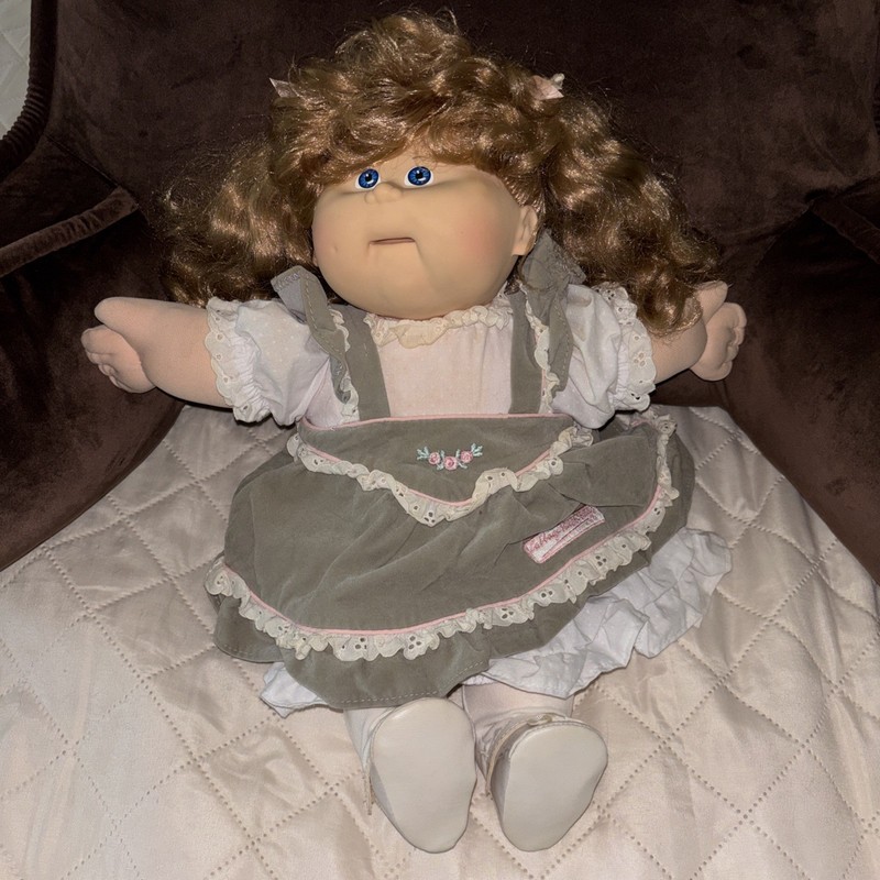 Vintage 1980’s CPK Talking Kids Doll Used No Box, Doll tested and works