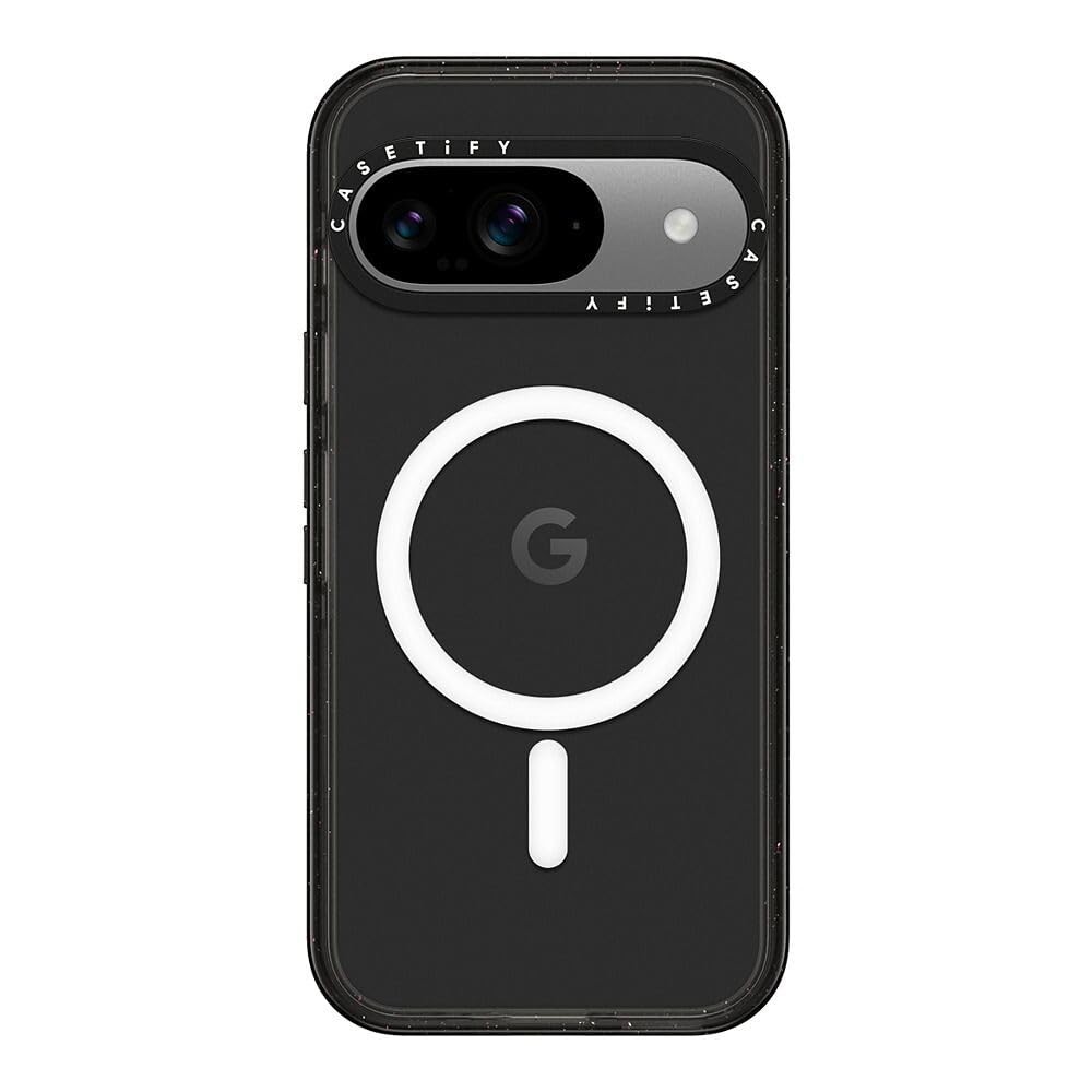 CASETiFY Magnetic Impact Case for Google Pixel 9 Pro Black Shockproof Protection