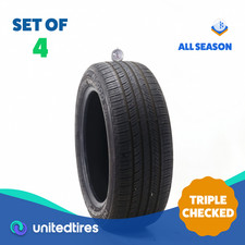 Set Of 4 Used 21555r17 Nexen N5000 Plus 94v - 6.5-832