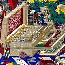 HERMES Carre 90 LES TRESORS D UN ARTISTE Scarf