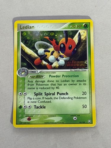 Pokemon Reverse Holo Ledian Team Rocket Returns 23/109