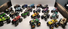 Hot Wheels Monster Jam Monster Trucks 1/64 Lot of 22 Diecast Vehicles Mattel VGC