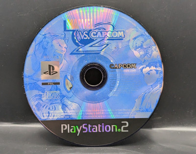 Marvel Vs Capcom 2 - Playstation 2 - NUR DISK - MvC2 - funktioniert einwandfrei - blaue Rückseite