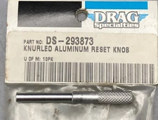 New Genuine Drag Specialties DS-293873 Single Speedometer Trip Reset Knob