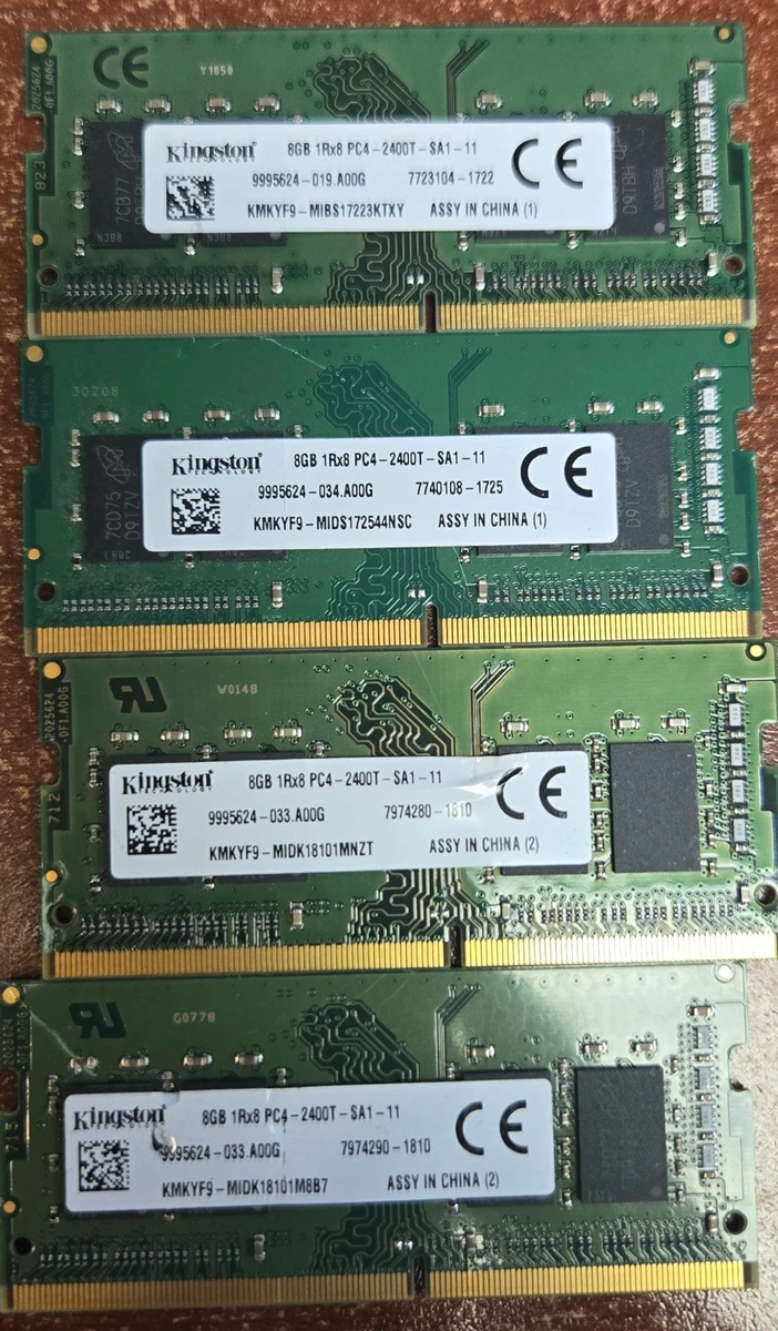 2 X 4 Go DDR4 ATP PC4-19200 (2400 MHz) - Mémoire RAM Pour PC, état Parfait