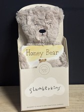 Slumberkins Honey Bear Soft Plush Toy With Affirmation Card