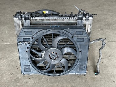 14 15 16 17 Land Range Rover Sport Radiator Condenser Cooling Fan 5.0L 1592 OEM
