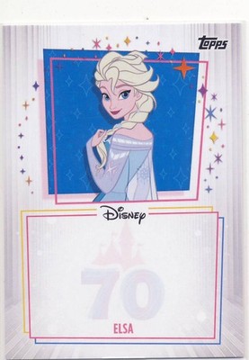 2026 Topps Disneyland 70th Autograph Opportunity UA-EL Elsa