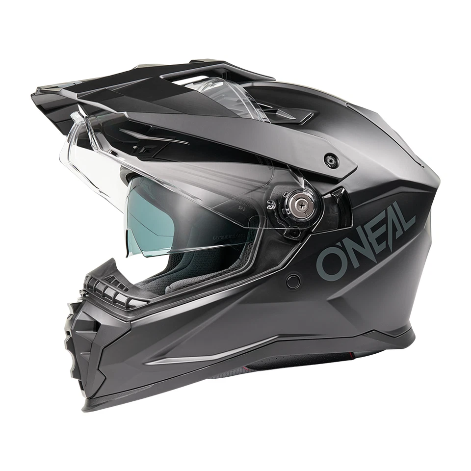 CASCO ENDURO TOURING O'NEAL D-SRS CON VISERA PARASOL NEGRO MATE ECE 22.06 - Imagen 2 de 4