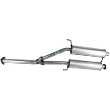 Walker Exhaust 56289 Direct Fit Exhaust Resonator And Pipe Assembly 2 Outlet