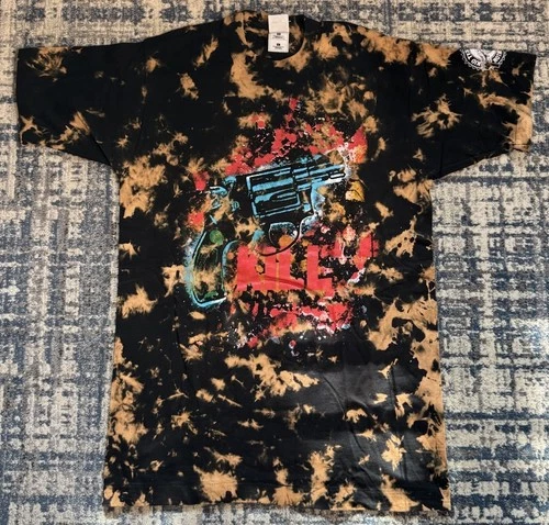 90s Don Rock Terror Worldwide KILL T Shirt Sz L Snub 1990s vintage concert t-shirt, vintage, single stitch, B+ condition