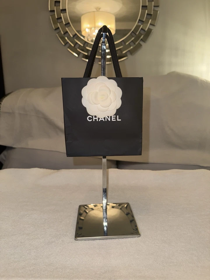 Collar Vintage Auténtico Chanel Perla Y Chapado en Oro CC Foto 3 de 4