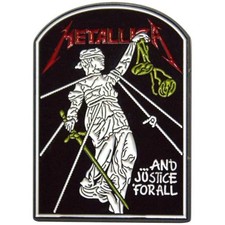 Metallica - Pin Badge  And Justice For All Tombstone - Collectable Ena - D500z