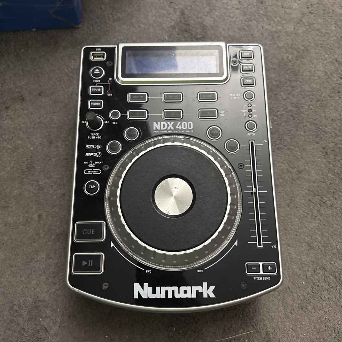Numark NDX400: Stand Alone USB / CD Player & DJ Controller; READ