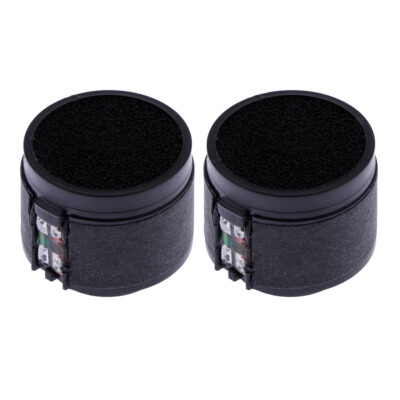 2x dynamische robuste Mikrofonelement Kassette Mikrofonkern Kapsel Ersatz