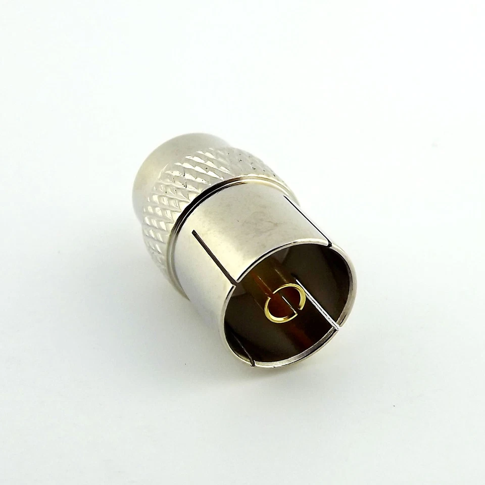 1pc IEC DVB-T TV PAL Female to MCX Male Plug Coaxial Connector Adapter Converter - Image 4 of 4