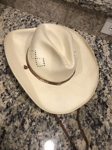 Vintage Bailey Western Cowboy Hat Cream 