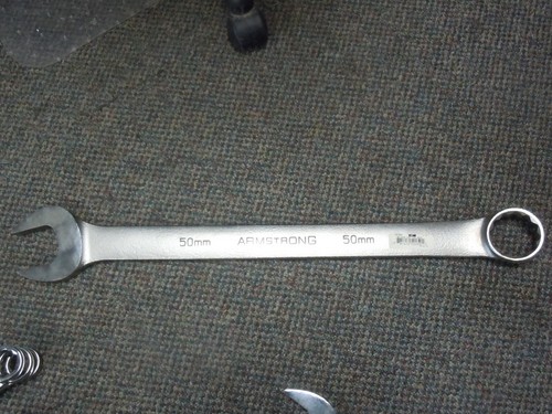 ARMSTRONG 12-POINT LONG COMBINATION WRENCH choose sz. 20mm through 50mm - Bild 5 von 18