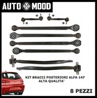 REAR SUSPENSION ARM KIT Alfa Romeo 147 - 156 - GT 8 PC