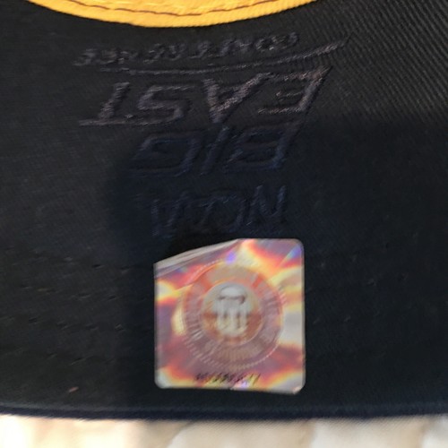 Marquette University Cap NCAA Hat Size 7 1/8 Navy Gold Embroidered NWT - Picture 5 of 8