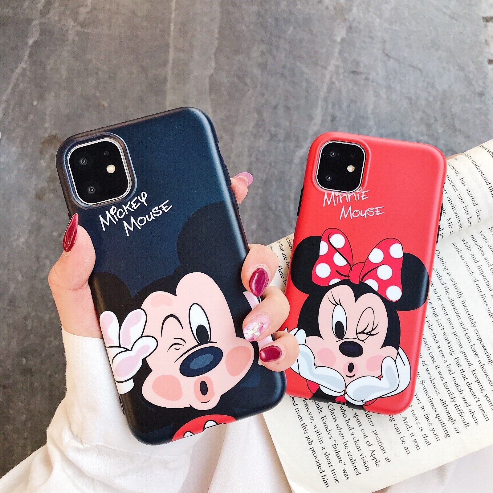 Matte Disney Cover For Apple iPhone 11 Pro Max XS Samsung