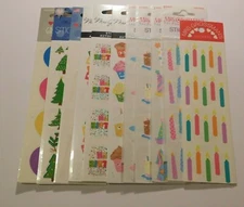 Mrs Grossman's Stickers You Choose Brand New Sealed Pack 1/2/3 Strips Holidays 2