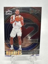 2021-22 Panini Select - Numbers #3 Kawhi Leonard