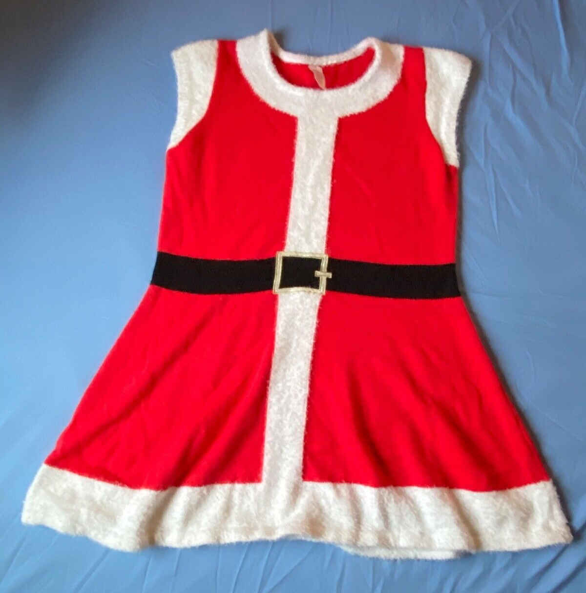 Holiday Time Holiday Santa Dress Size XL (16-18)