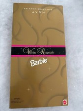 1996 WINTER RHAPSODY Barbie Doll African American Avon Special Edition16354 NRFB