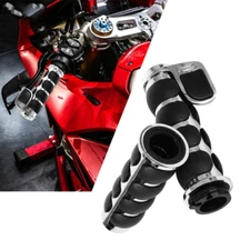 1" Hand Grips Handlebar Handle For Harley Davidson Electra Glide Classic FLHTC