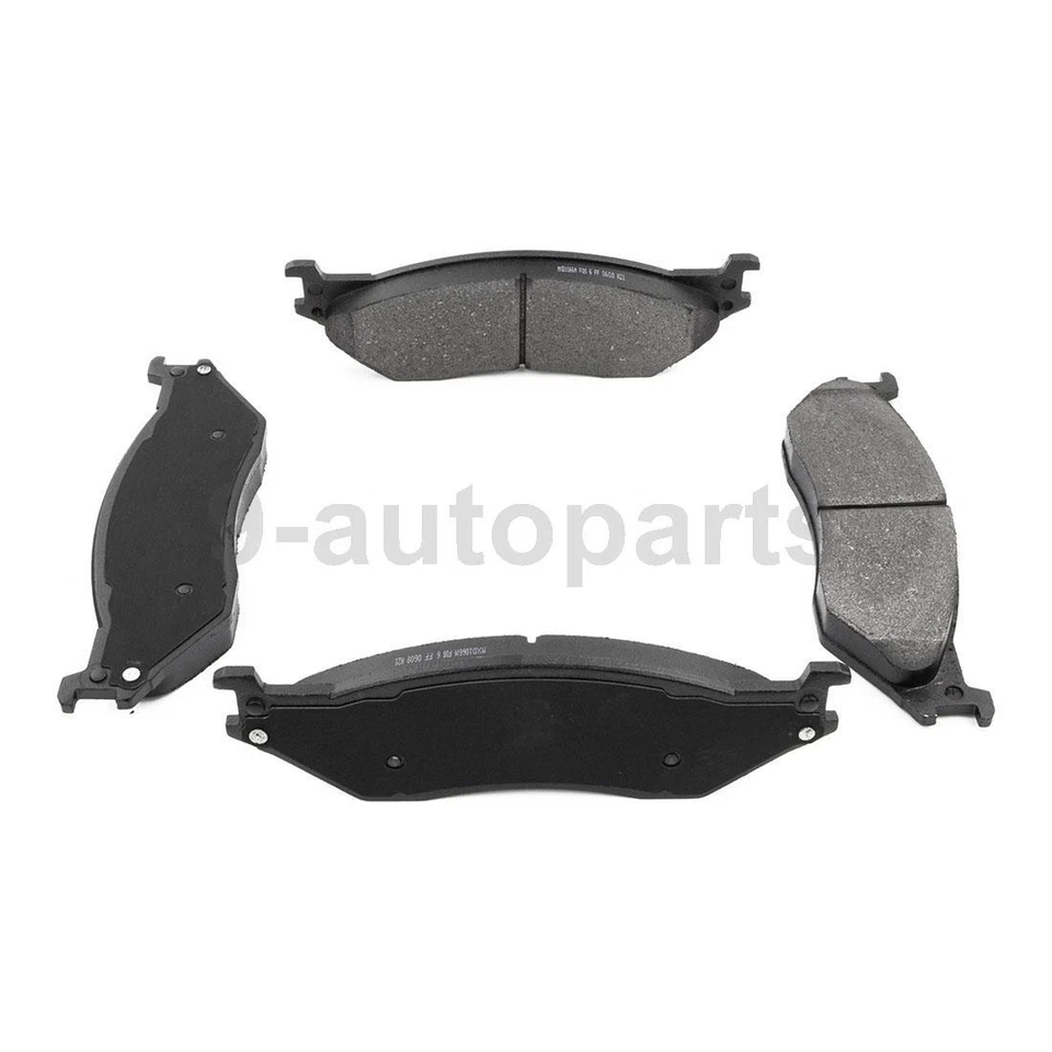 Rotores de disco delanteros + pastillas de freno para International Harvester CF600 2005-2010 Foto 2 de 4