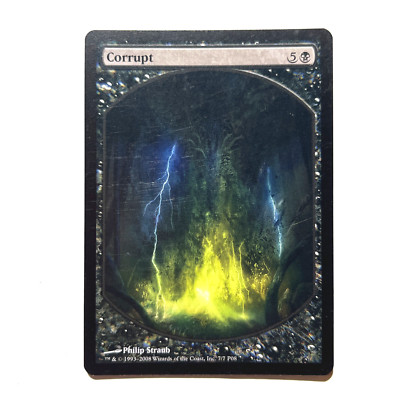 Corrupt Textless Promo VLP Player Rewards MTG See Photos Magic the Gathering